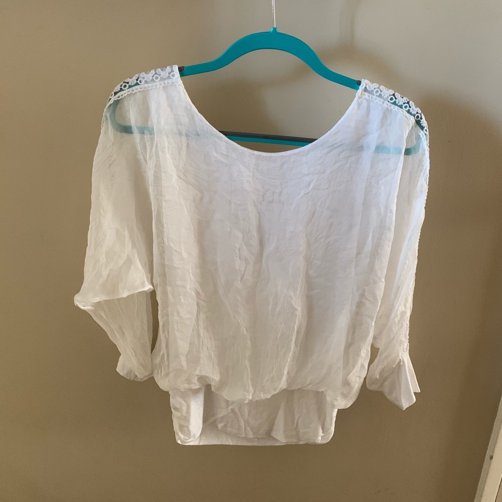 NWT Keysha silk blouse